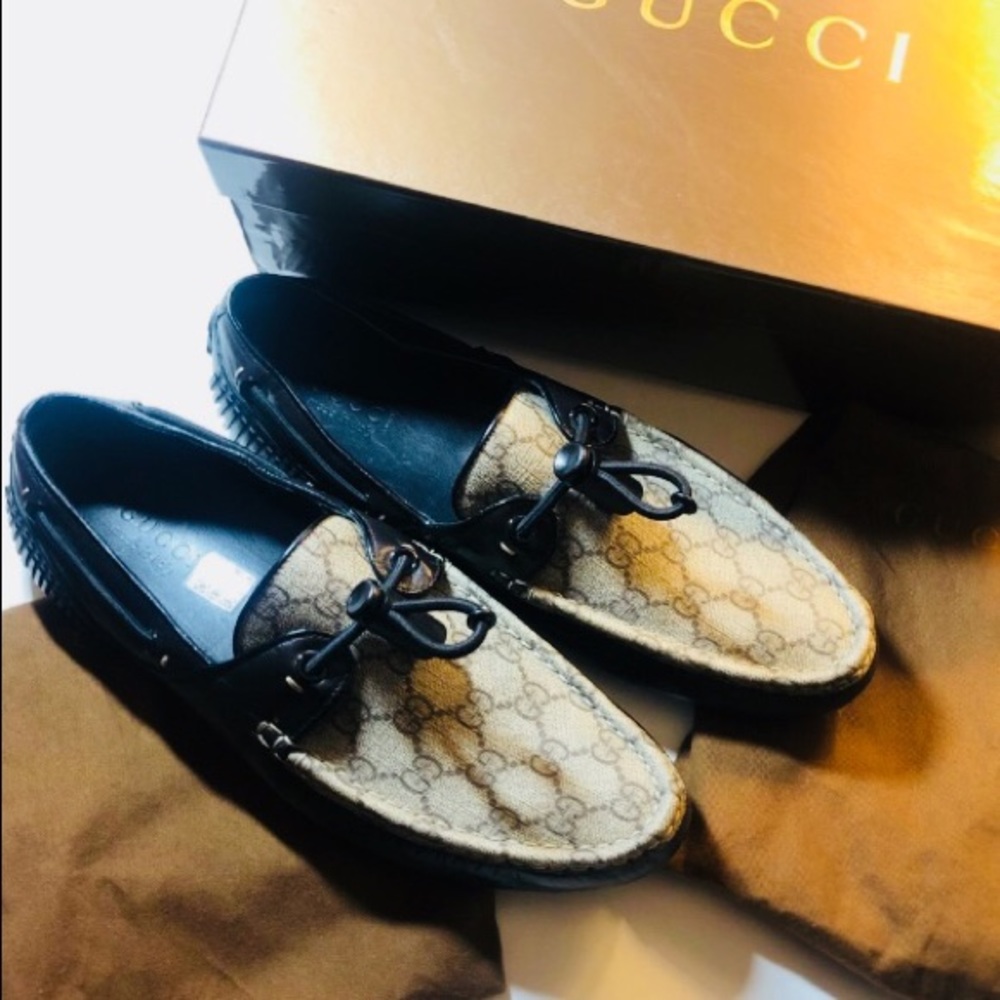 GUCCI Loafers w/Toggle USA size 10.5/11 - Mint !!